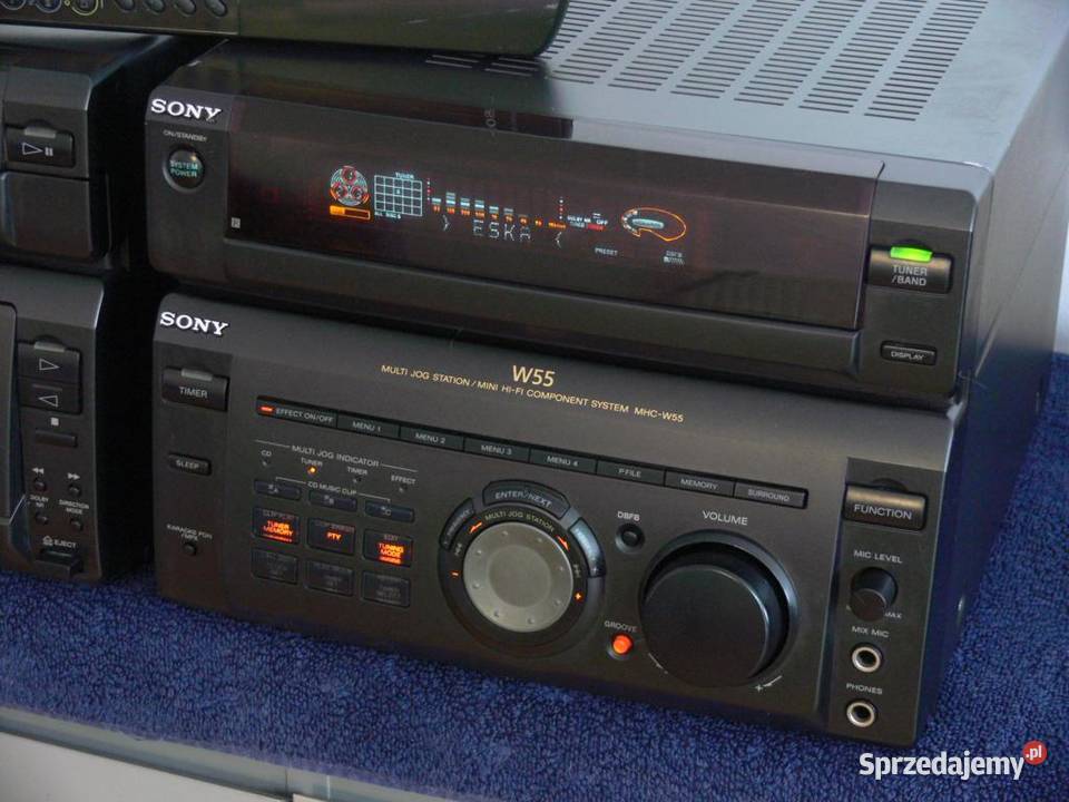 Wieża Sony STR-W55 z pilotem i korektorem, WYSYŁKA. Jasło - Sprzedajemy.pl