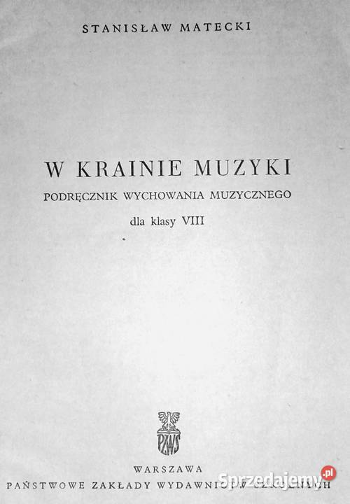 W krainie muzyki Stanisław Matecki