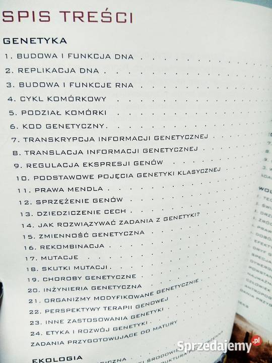 Ciekawa biologia 3 operon Warszawa sprzedam