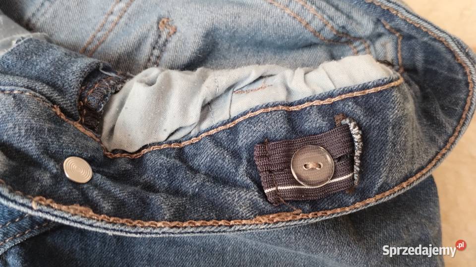 spodnie dziewczęce jeansowe rozmiar 140 Rozmiar 140 Poznań