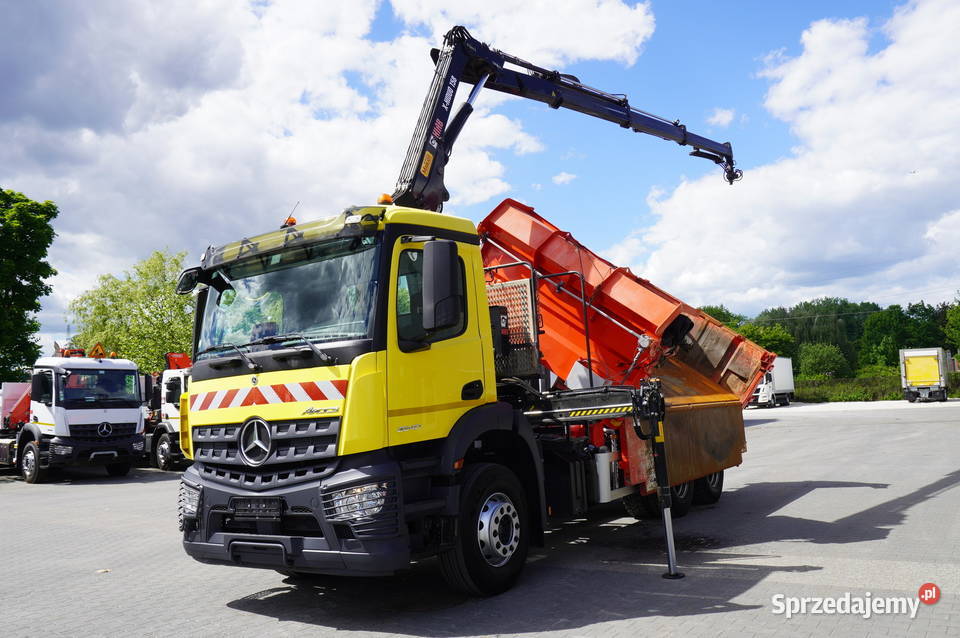 MercedesBenz Arocs 2640 6x4 100 HIAB XHiduo Wywrotki Kraków