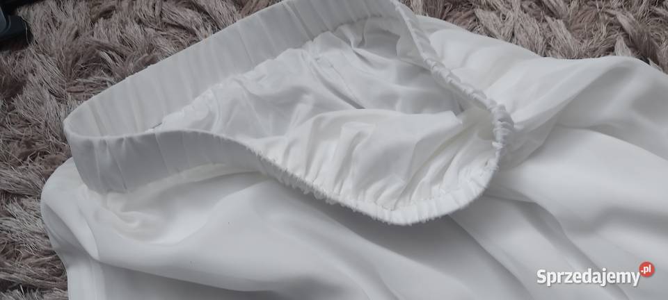 Asymetryczna spódnica biała Opole