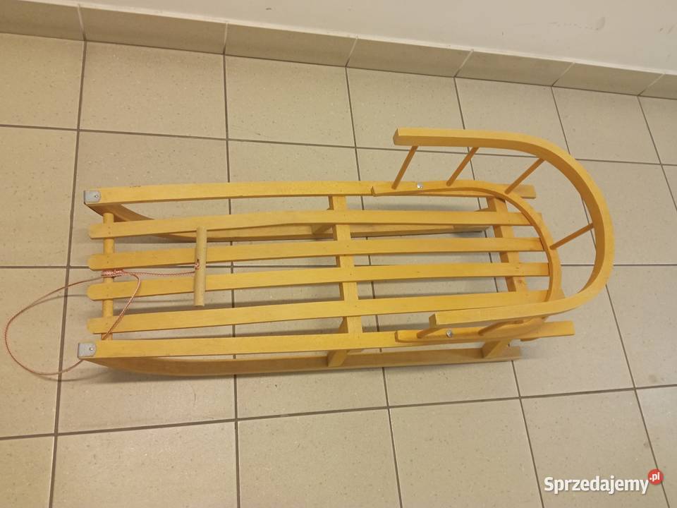 Sanki drewniane z opcjonalnym oparciem Warszawa