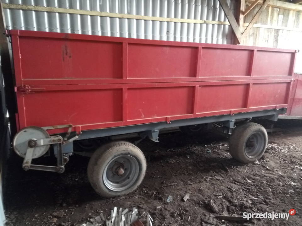 Okazja Rozrzutnik przyczepa nieuszkodzony Leżajsk sprzedam