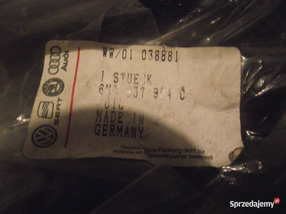 Maskownica uchwytu lusterka Seat Arosa dolnośląskie Wrocław