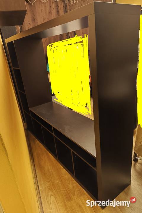 Szafka regał RTV IKEA Lappland ciemnobrązowa 147cm Łódź