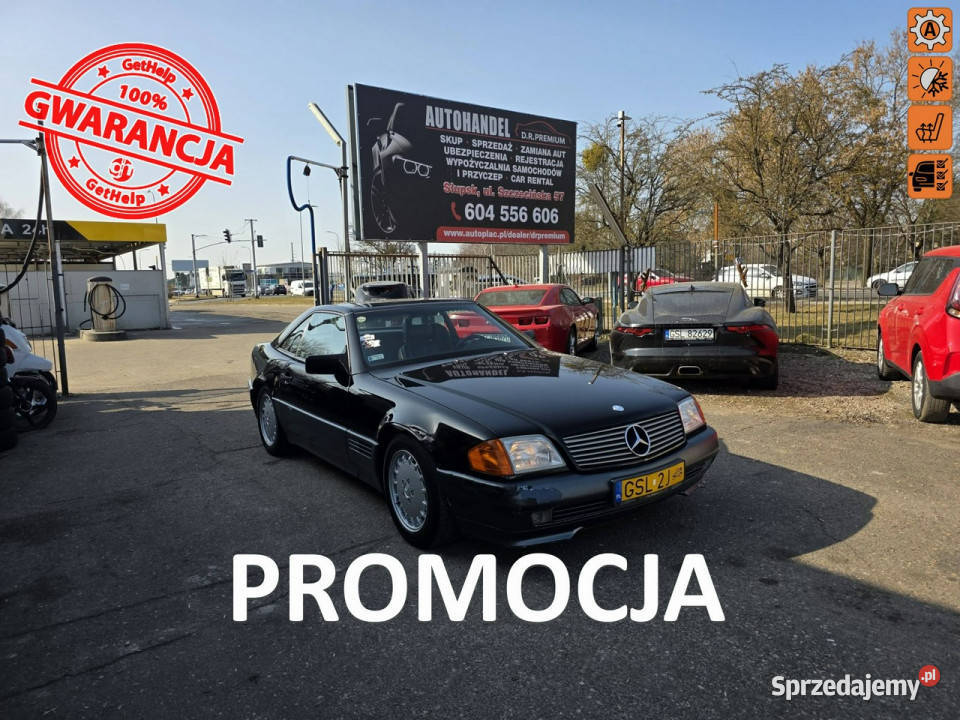 Mercedes SL 300 30 Benzyna 231 Skóra Automat immobilizer Słupsk