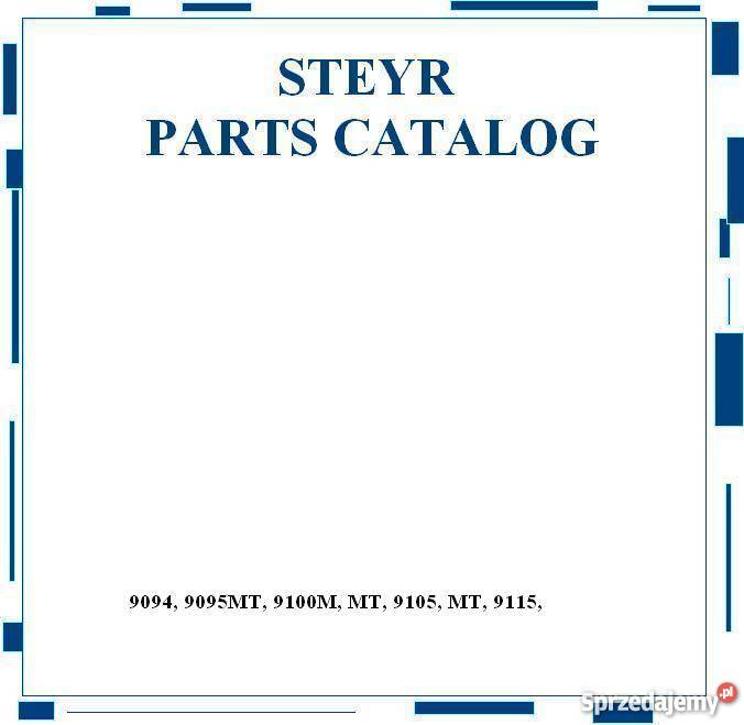 Steyr 9094 9095MT 9100M MT 9105 MT 9115 kat