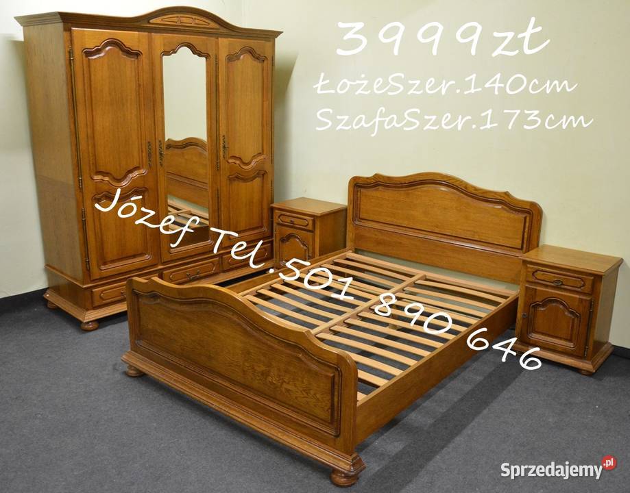 Łóżko Ludwik 140 x 200 Pszczyna sprzedam