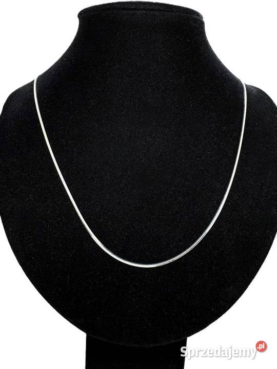 Nowy Rodowany Srebrny Łańcuszek pr 925 768 srebro Elbląg