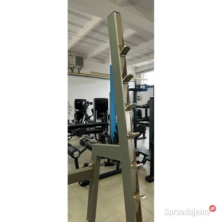 Stojak do przysiadów Gymleco Sprzęt do ćwiczeń Wałcz sprzedam