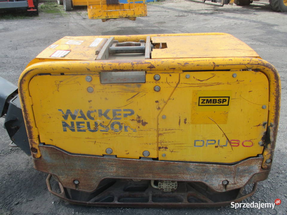 Zagęszczarka rewersyjna 750 Wacker Neuson DPU 80 Pleszew sprzedam