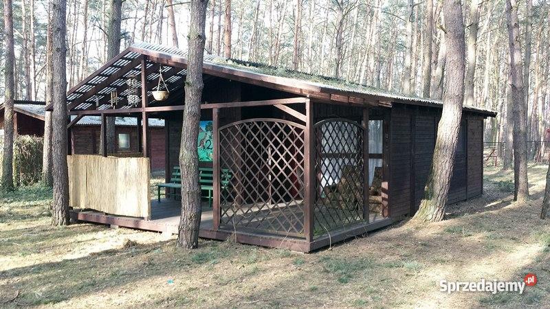 domek letniskowy w Ślesinie 56m2 drewno Kleczew