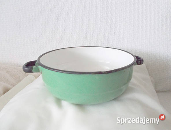 prl metalowa miska emaliowana miska vintage Bydgoszcz