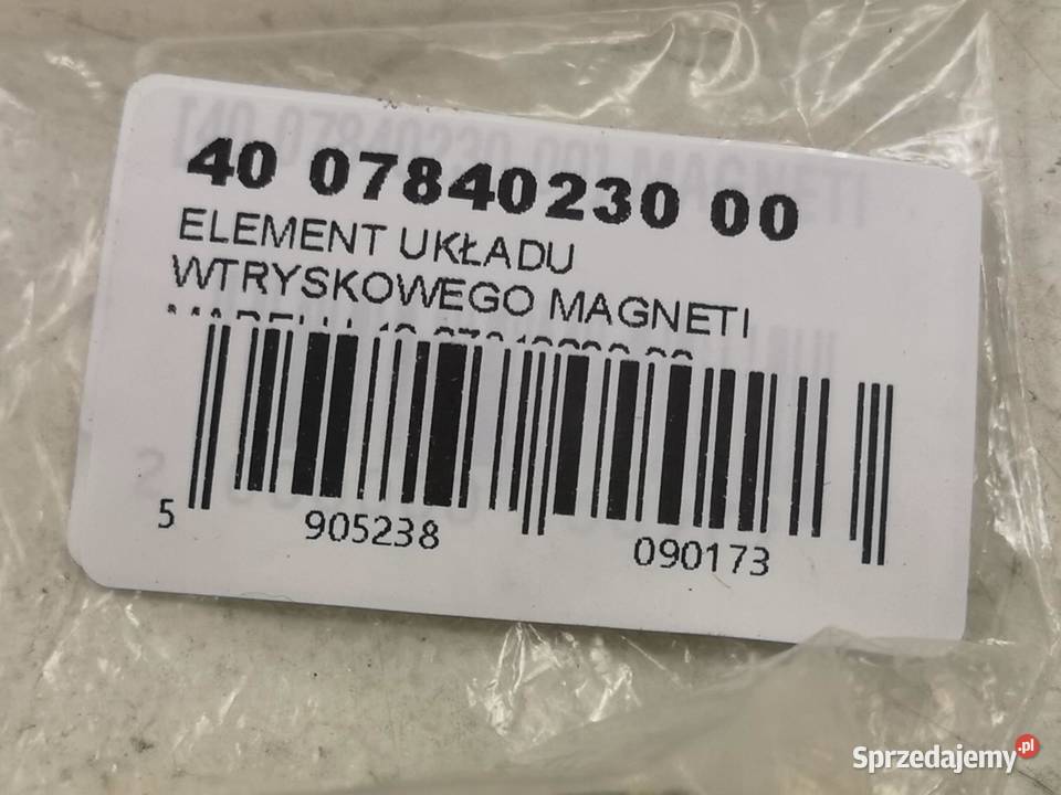 ZAWÓR POMPY WTRYSKOWEJ MAGNETI MARELLI sprzedam