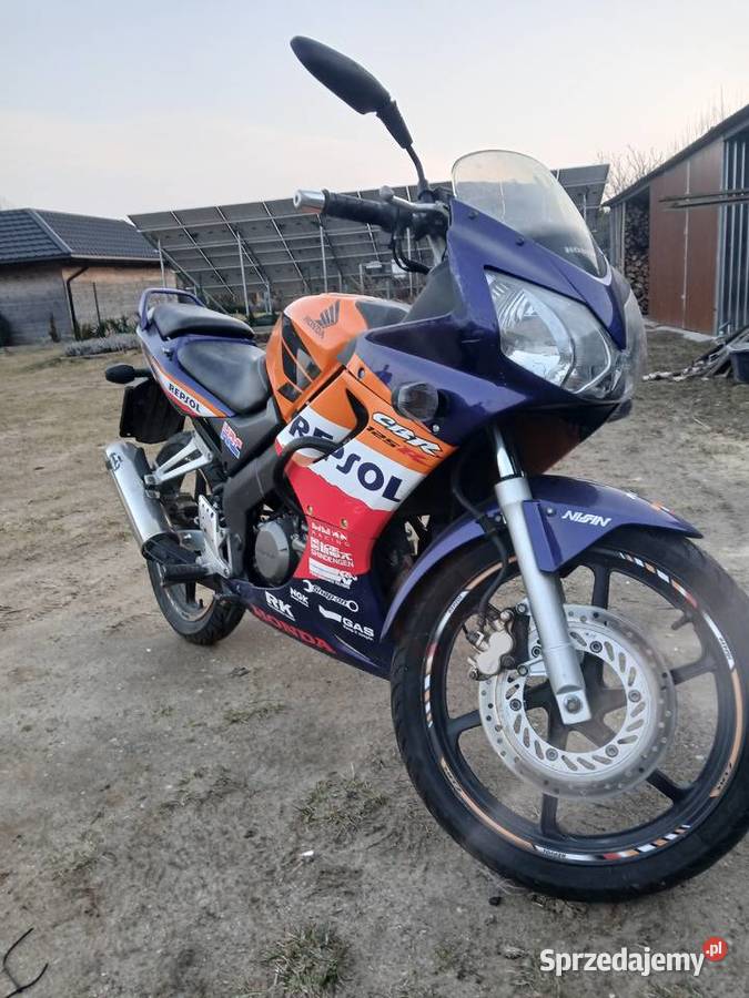 Honda Cbr 125 Repsol nieuszkodzony pomorskie Sulęczyno