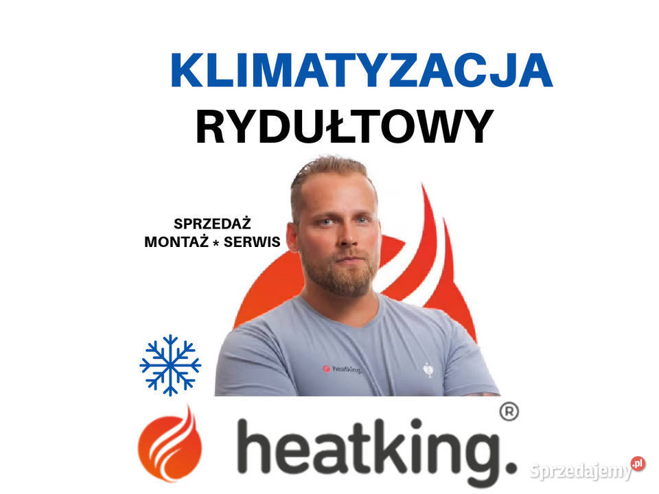 Montaż klimatyzacji Rydułtowy Heat King Serwis i
