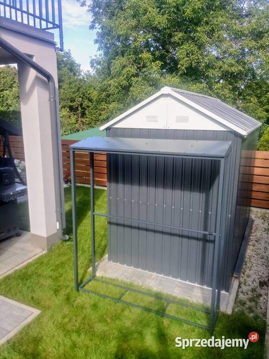 Regał na drewno opałowe pod wymiar