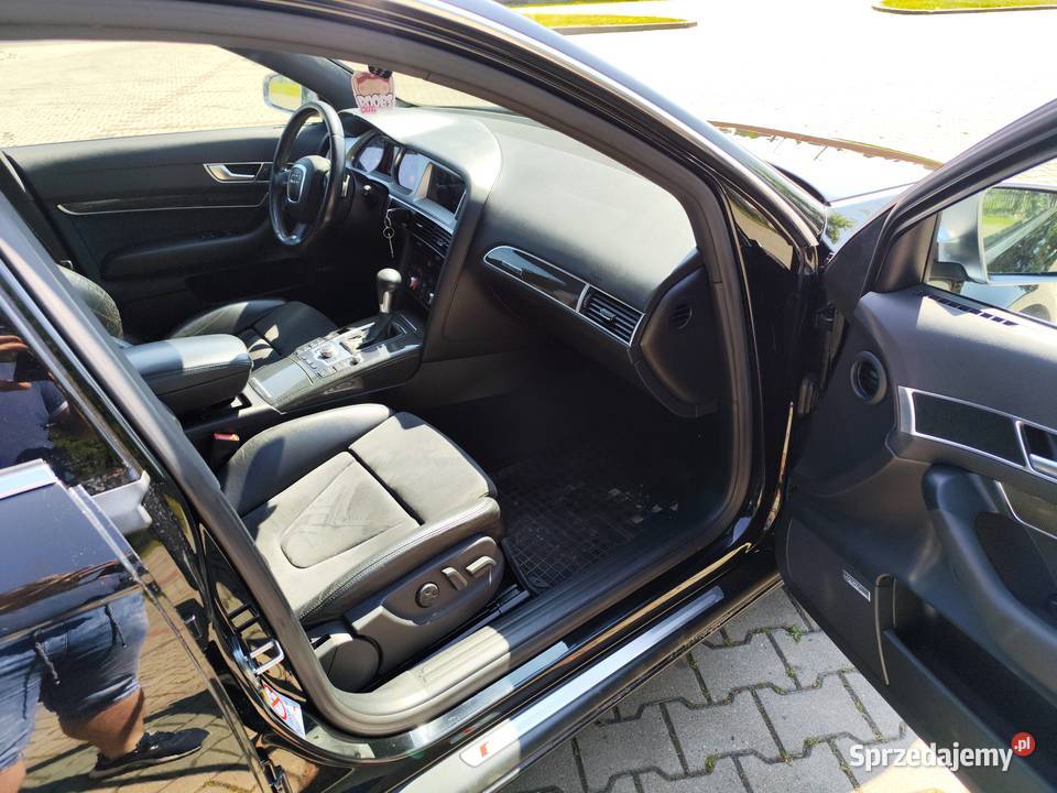 Audi S6v10 Czern fortepianowa Zadbana Mozliwa isofix Bełcząc sprzedam