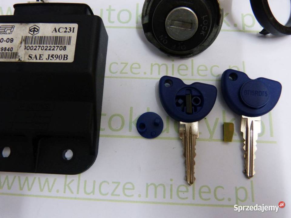 Dorabianie kluczy z immobilizerem do skuterów