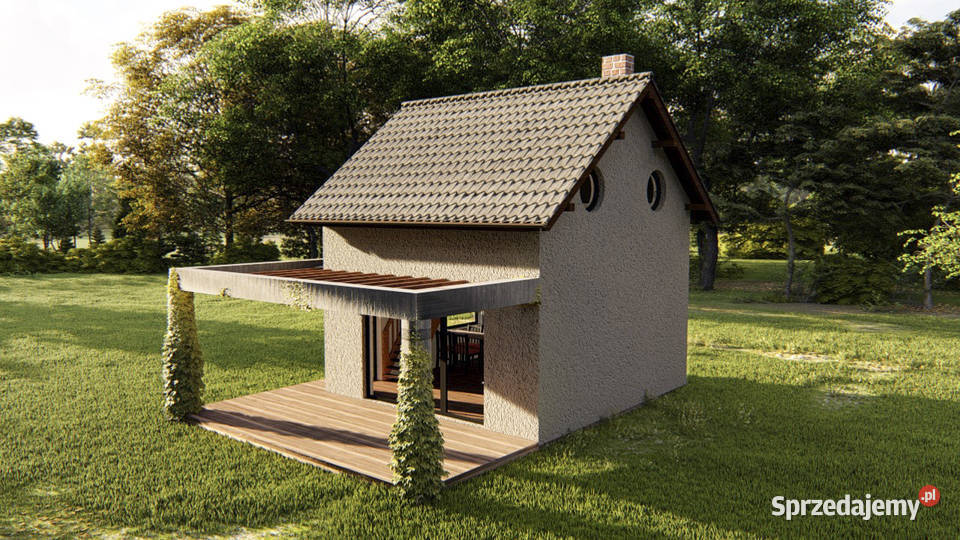 Projekt domu ZG9k na zgłoszenie bez pozwolenia śląskie Sosnowiec sprzedam