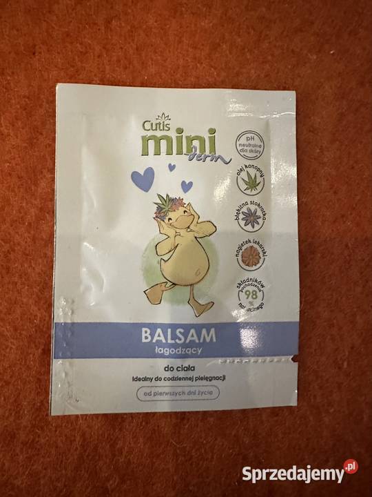 Cutis mini derm balsam emulsja w saszetkach Unisex Kosmetyki Zabrze