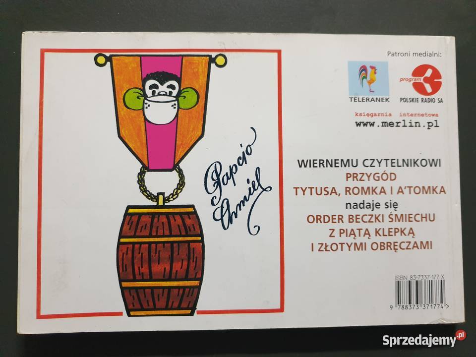 Tytus Romek i ATomek Złota Księga Przygód 2002 Gdynia