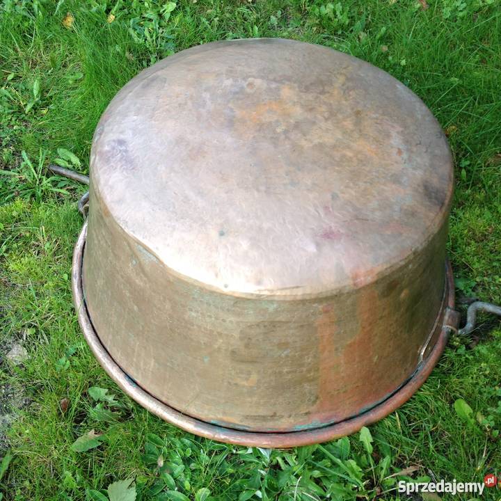 Duży miedziany kocioł pojemność 65 litrów Warszawa
