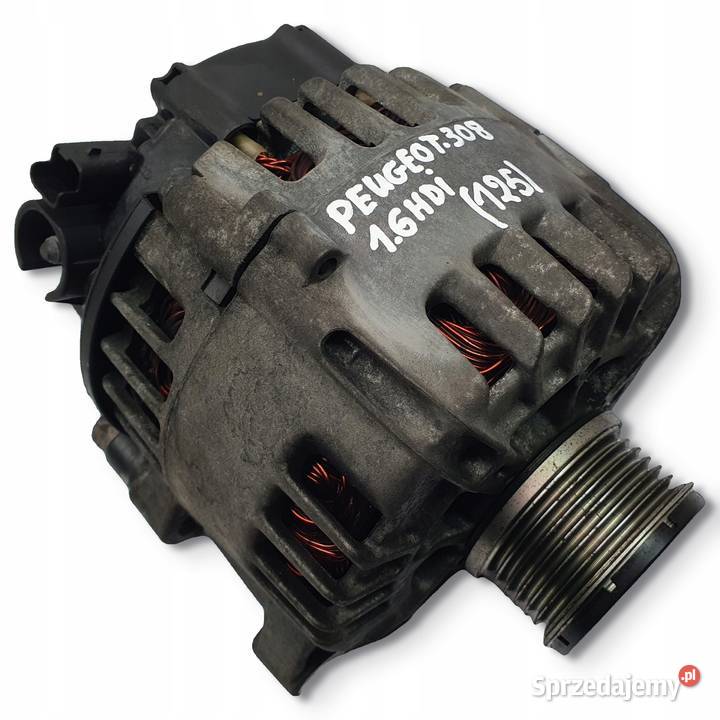 ALTERNATOR Peugeot 308 16 HDI 9665617780 Chełm