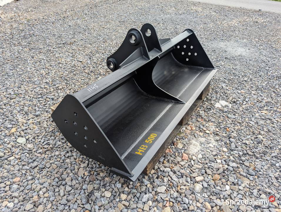 Łyżka skarpowa sztywna 140 koparka 58 ton Mielec