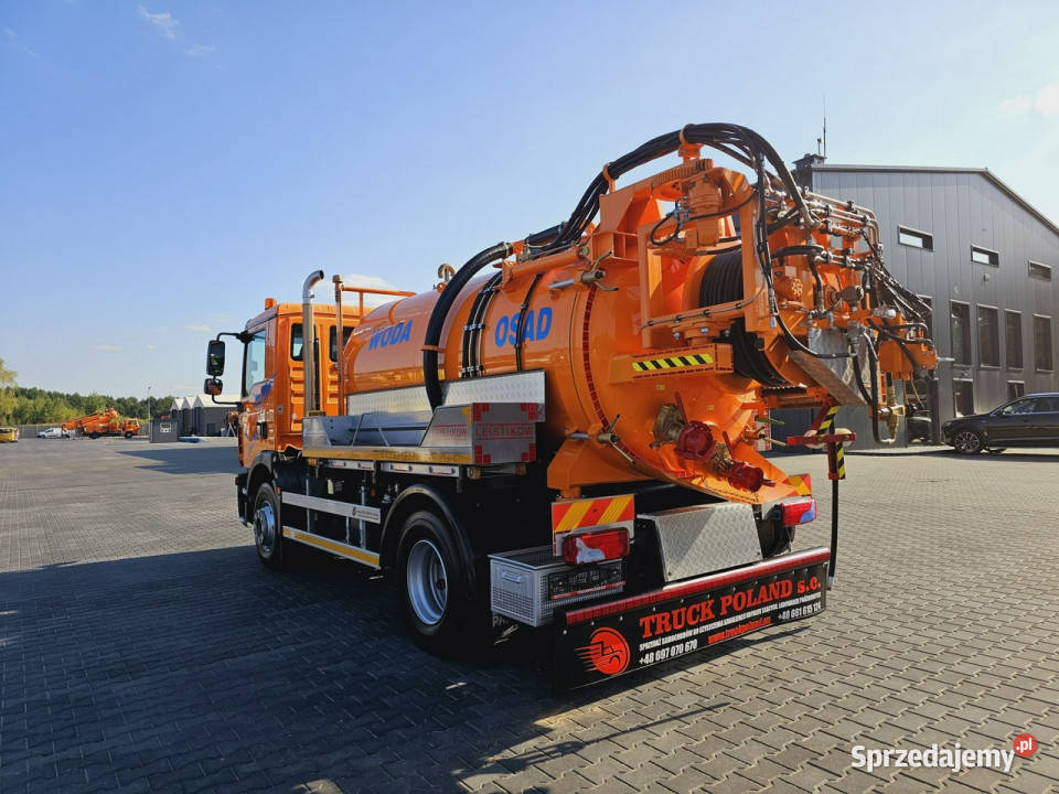 MAN LEISTIKOW WUKO DO CZYSZCZENIA KANAŁÓW KOMBI Samochody ciężarowe Daleszyce