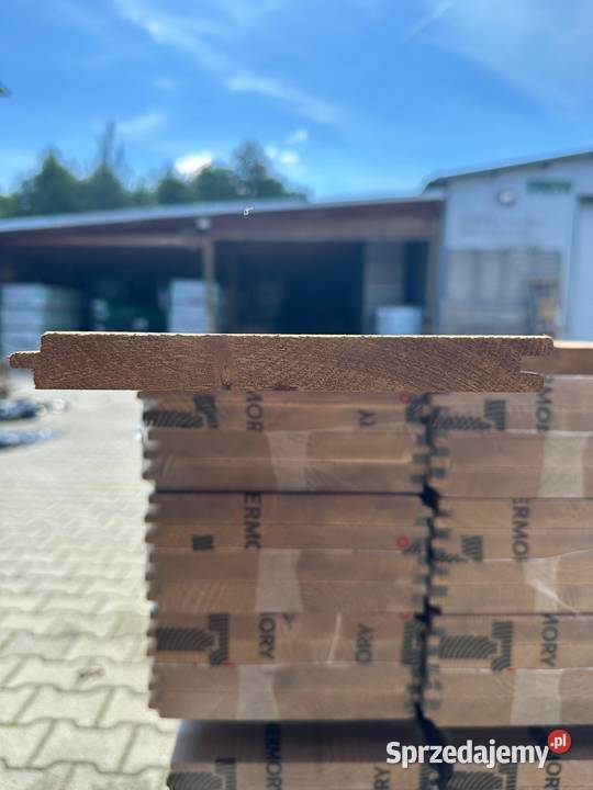 Deska Elewacyjna drewniana Thermo Świerk dolnośląskie Prusice sprzedam