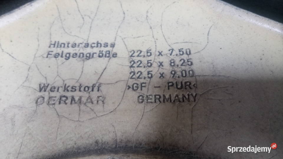 Kołpak dekiel Man 225 Autokar srebrny