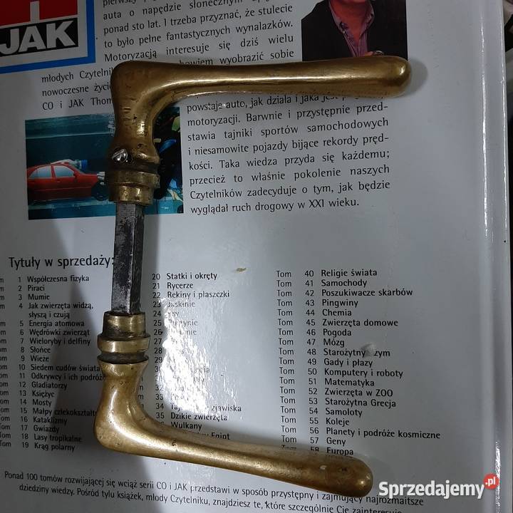 klamki z mosiądzu starodawne sprzedam
