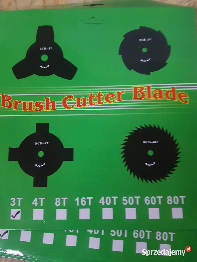 Mocna tarcza trójzębna do kosy spalinowej NAC Głogowa sprzedam