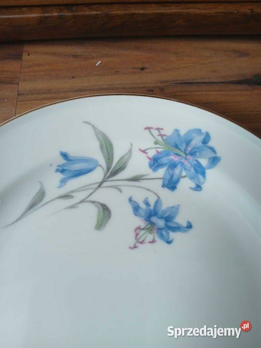 Stare przedwojenne trio ecru KPM Royal Ivory Antyki, Sztuka, Kolekcje małopolskie Kraków