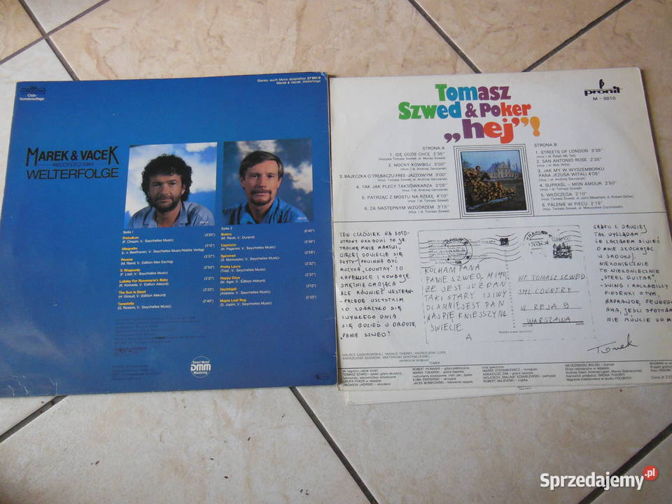 Płyty winylowe 7 sztuk