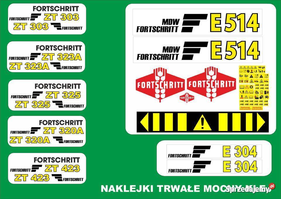 naklejki fortschritt rozne modele Jeżewo