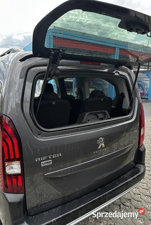 Peugeot Rifter 7os 130 long GT salon Rok produkcji 2022 Warszawa