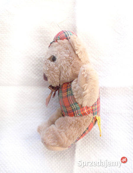 mały miś maskotka vintage miś zawieszka pluszowy Bydgoszcz