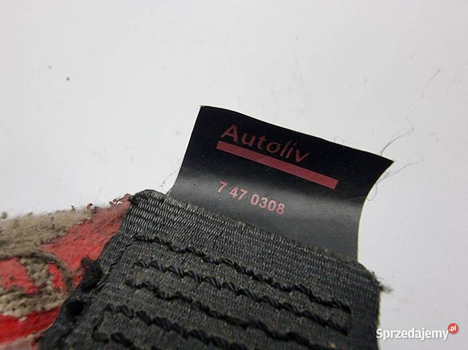 PAS BEZPIECZŃSTWA PEUGEOT 207 SW 96587861XX kujawsko-pomorskie Lipno