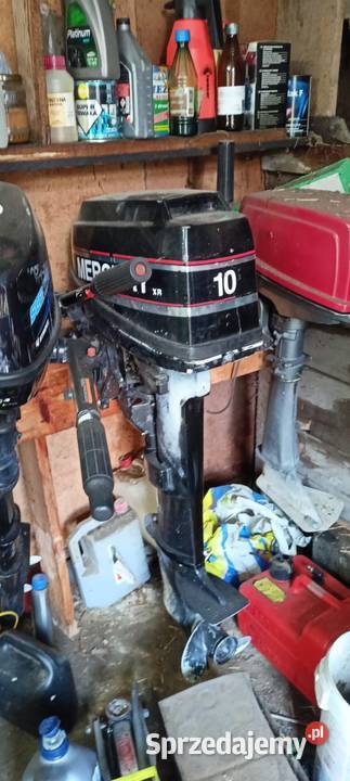 Łódź wiosłowa z silnikiem 10 2t Ruciane-Nida