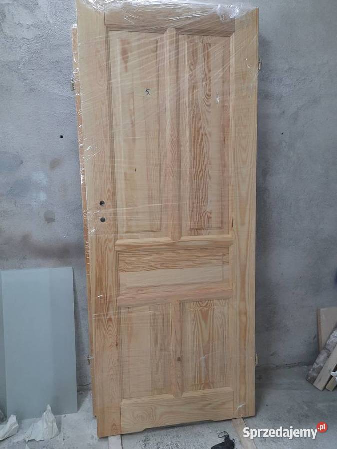 Drzwi drewniane wewnętrzne góralskie