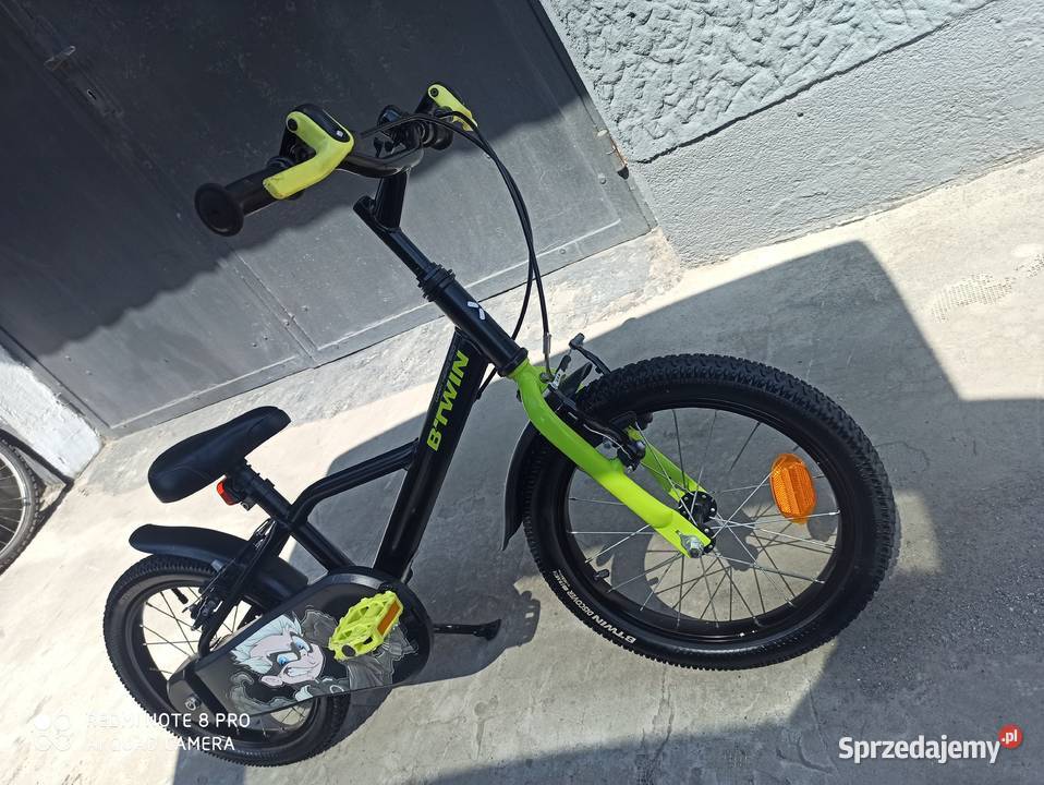 Rowerek Dzieciecy Btwin 16 DARK HERO NOWYMAŁO małopolskie Wieliczka