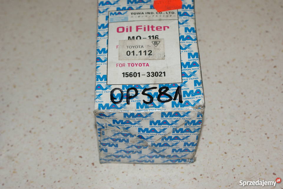 Filtr oleju DAIHATSU CHARMANT ROCKY FORD oleju Filtry