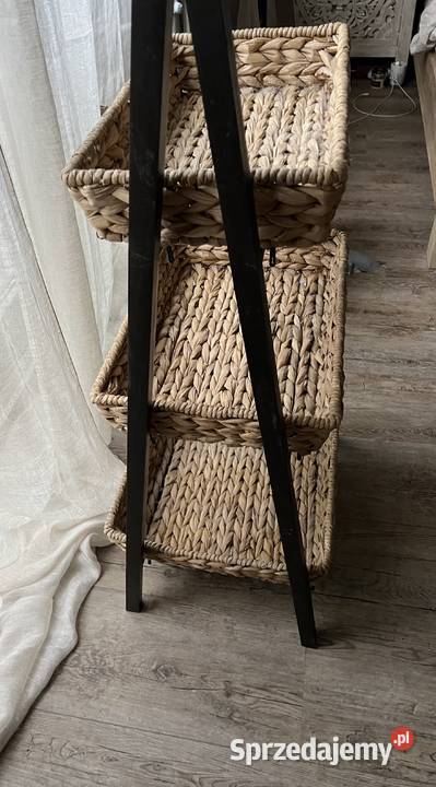 Półka Drewno Trawa Morska Stojak Warszawa