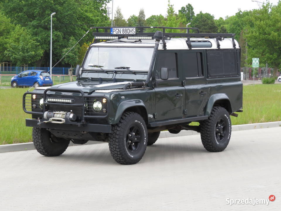 Land Rover Defender Td5 110 offroad wyprawowy Poznań