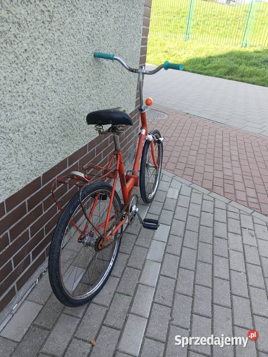 Rower składak Romet jubilat PRL zabytek stary Gdańsk