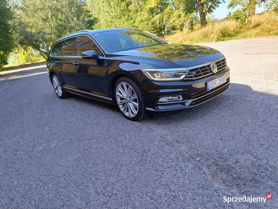 VW Passat B8 R Line 20 TDI DSG Idealny bez Głogówek