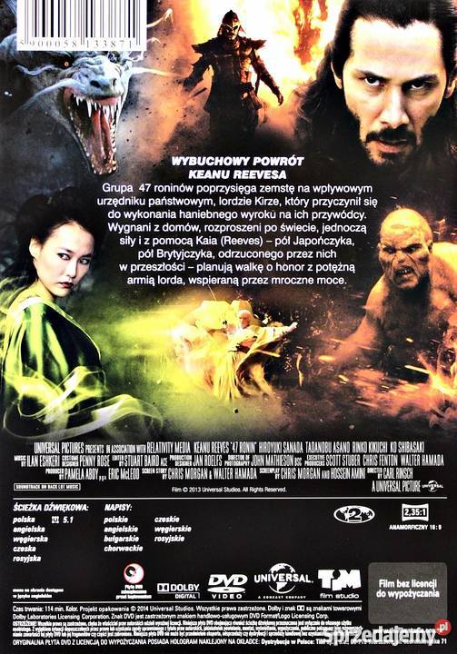 47 RONINÓW KEANU REEVES Edpudełkowa Kalisz